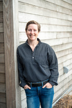 Load image into Gallery viewer, Traditional Solberg Black - cotton shirt