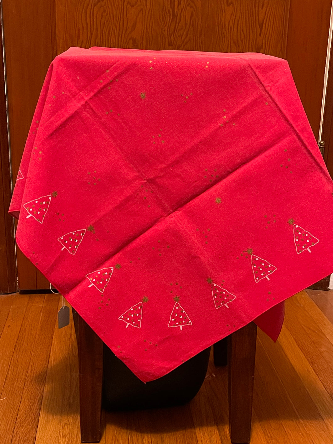 Vintage Christmas tablecloth