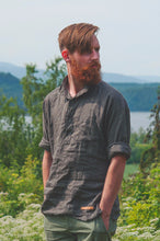 Load image into Gallery viewer, Tobacco - linen shirt