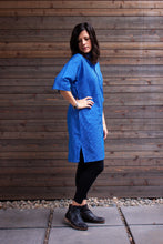 Load image into Gallery viewer, Bright Blue Solberg Cotton Tunic