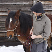 Load image into Gallery viewer, Tobacco - linen shirt