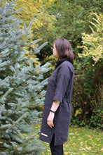 Load image into Gallery viewer, Pre-Washed Linen Tunic Black