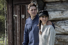 Load image into Gallery viewer, Traditional Solberg Dark Blue - cotton shirt