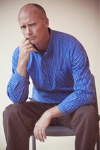 Load image into Gallery viewer, Traditional Solberg Bright Blue - cotton shirt