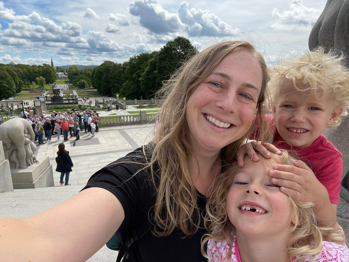 Traveling to Norway with 1 mamma, 2 kids and a budget - Day 1