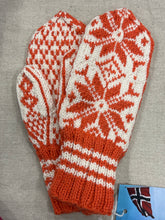 Load image into Gallery viewer, Hand-knit Norwegian Mittens
