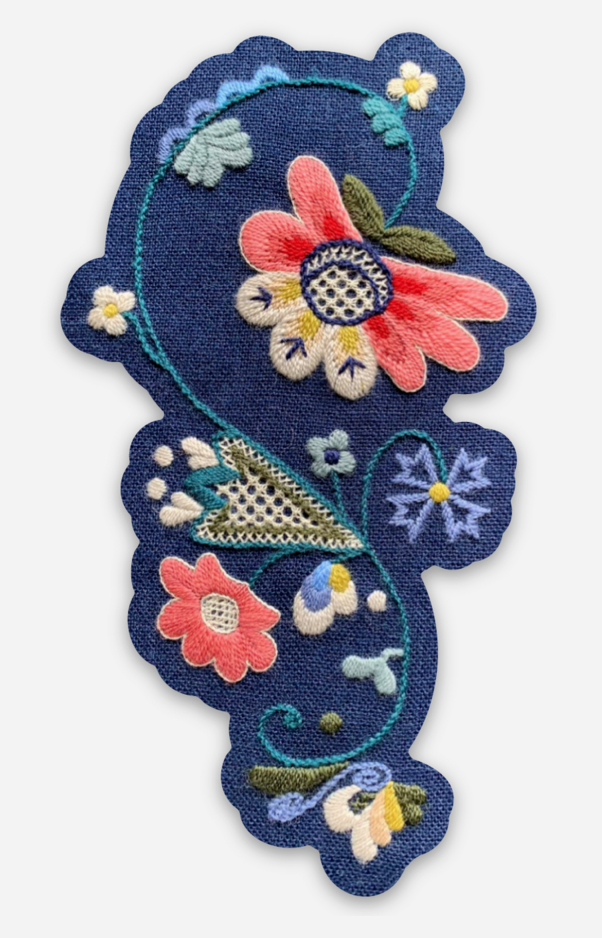 Sticker - Bolsøy bunad embroidery