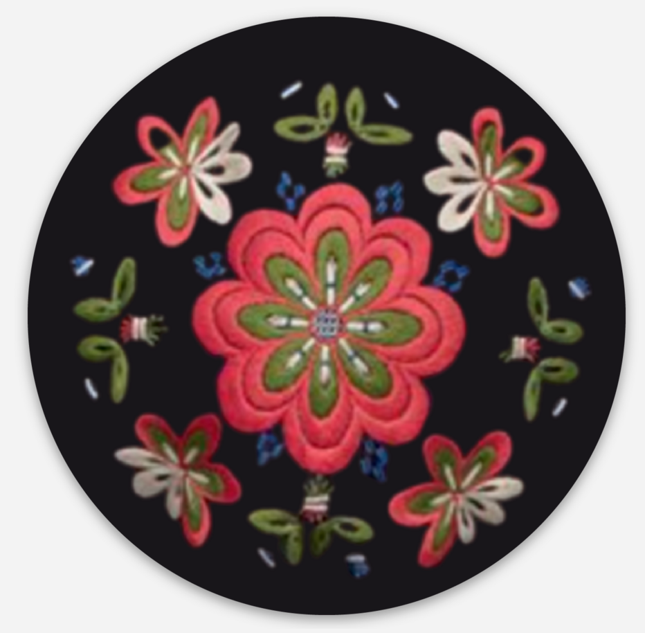 Sticker - Trønder embroidery
