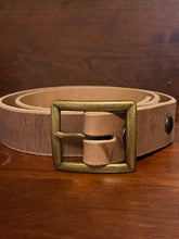 Load image into Gallery viewer, Brown Leather Belt

