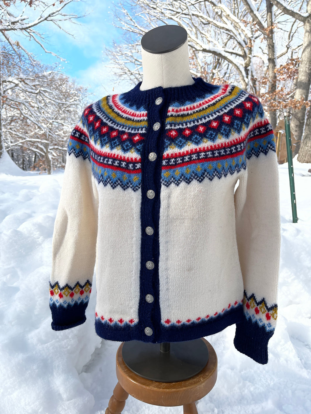 Vintage Norwegian Sweater