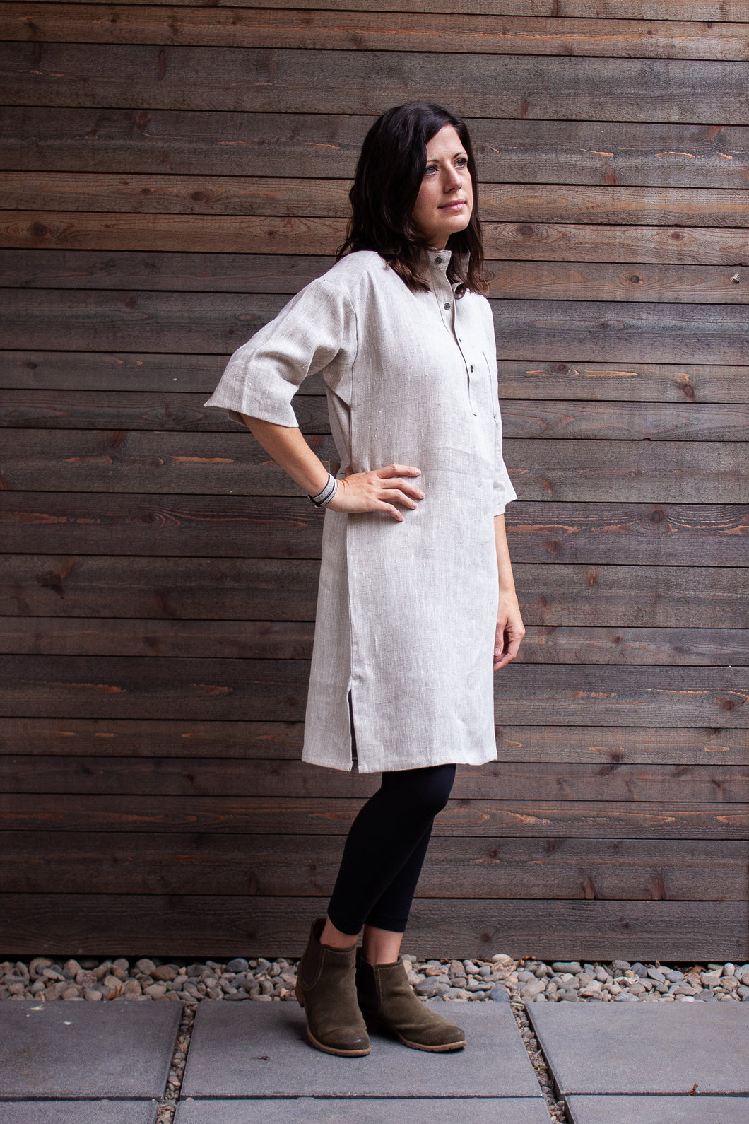 Rustic Linen Tunic