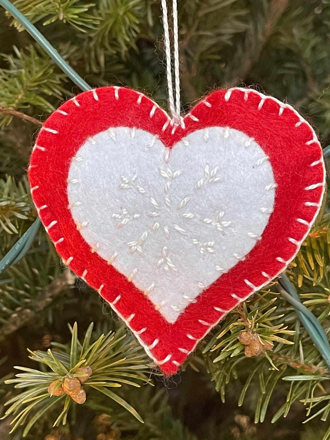 Heart ornament